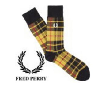 フレッドペリー(FRED PERRY)のフレッドペリー　新品　メンズソックス　C2120 イエロー(ソックス)