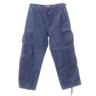 シュプリーム(Supreme)の【中古】シュプリーム Supreme 2023年秋冬 Cargo Pant コットン カーゴパンツ ネイビー【サイズ32】【メンズ】(ワークパンツ/カーゴパンツ)