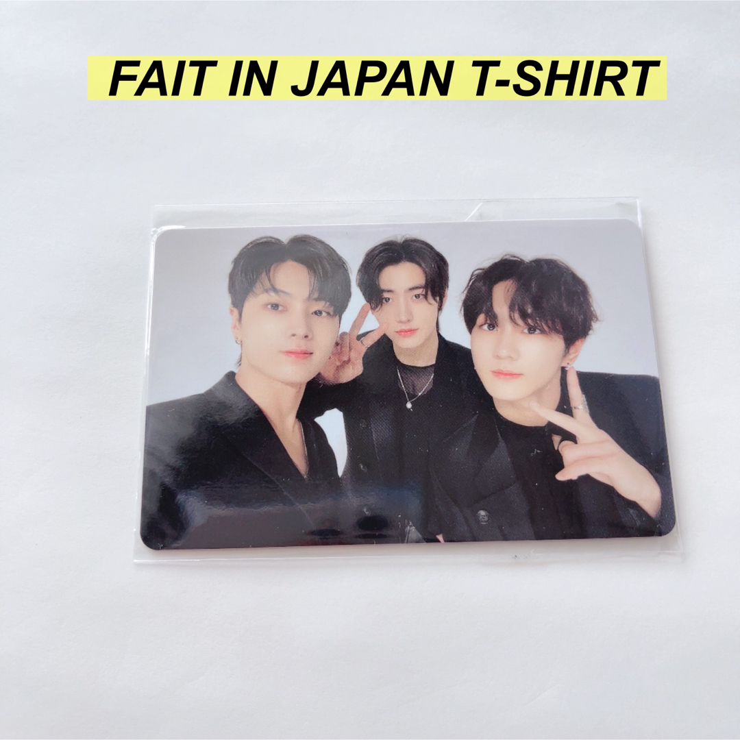 ENHYPEN(エンハイプン)のFATE IN JAPAN T-SHIRT セット　トレカ エンタメ/ホビーのCD(K-POP/アジア)の商品写真