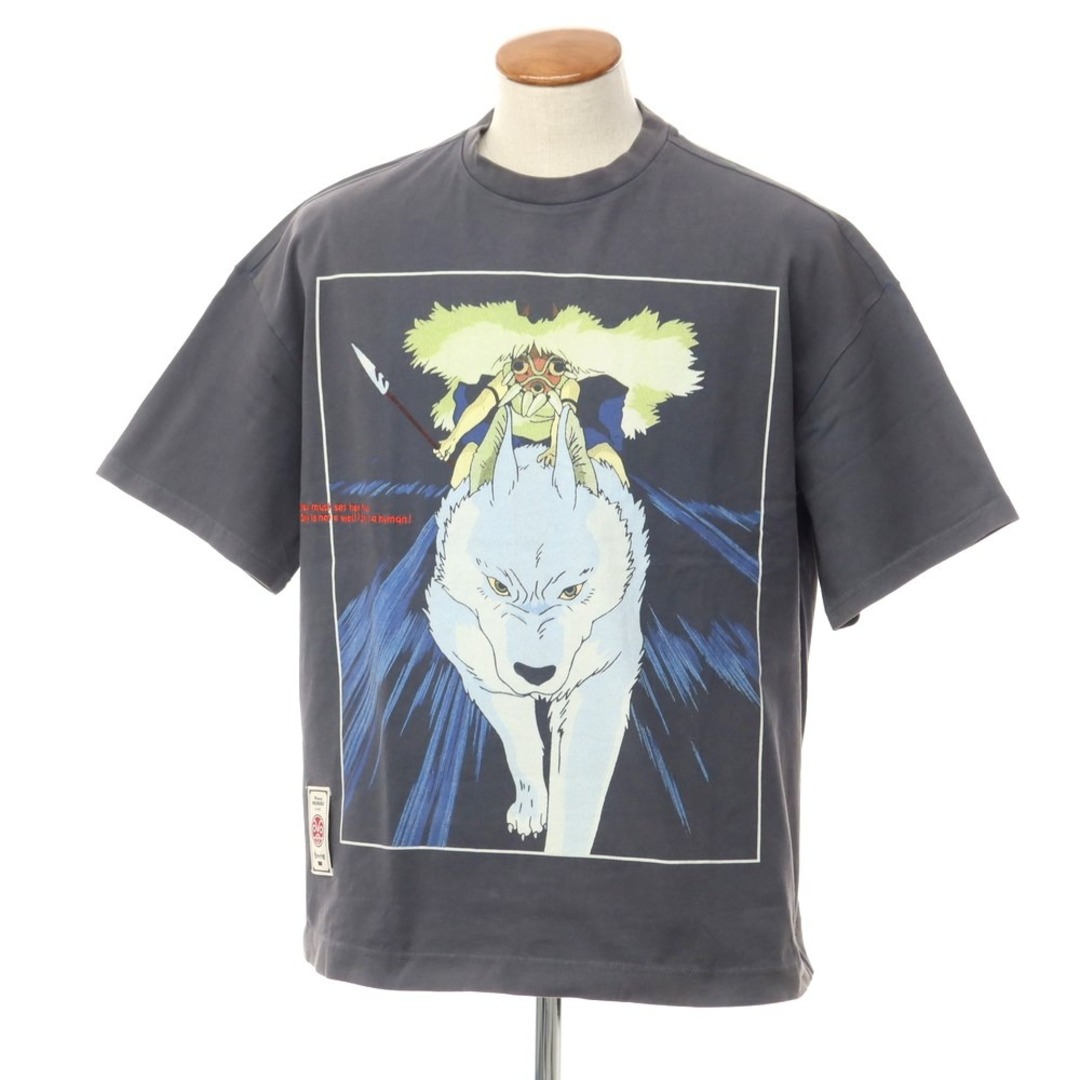 リーバイス Levi´s 2023年秋冬 もののけ姫コラボ 半袖Ｔシャツ グレー【サイズM】【メンズ】