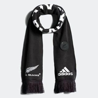 (新品)adidas　日本限定 ラグビー　オールブラックス　マフラー　