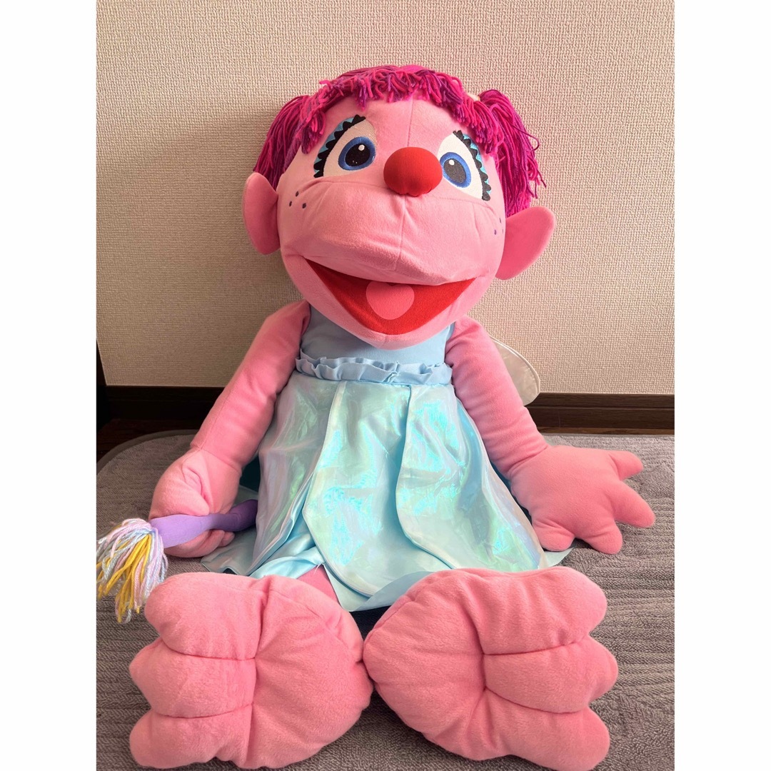 SESAME STREET(セサミストリート)のセサミストリート　アビー　ぬいぐるみ　sesame street エンタメ/ホビーのおもちゃ/ぬいぐるみ(キャラクターグッズ)の商品写真