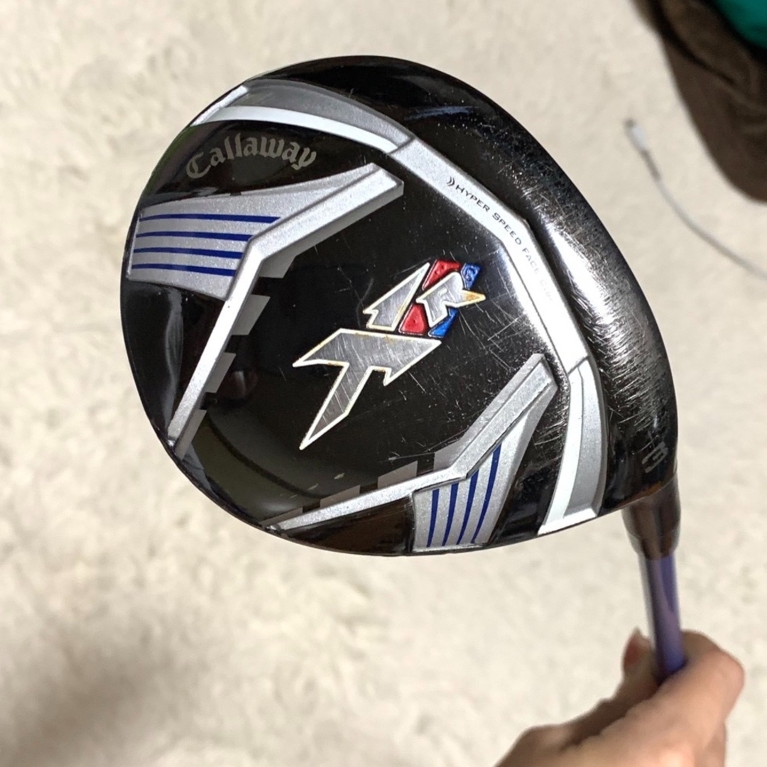 Callaway：レディース ゴルフクラブ FW キャロウェイXR 3W