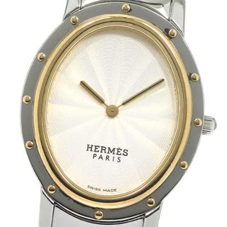 エルメス(Hermes)のエルメス HERMES CO1.520 クリッパー オーバル クォーツ ボーイズ 保証書付き_782231(腕時計(アナログ))