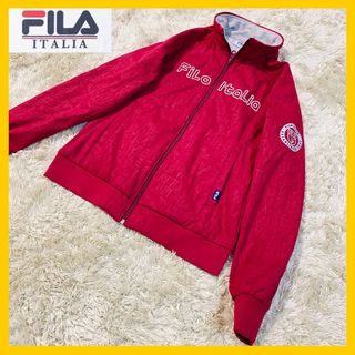 フィラ(FILA)の【未使用】FILA フィラ　イタリア　ゴルフ　ジャケット　ピンク　総柄　Mサイズ(ウエア)