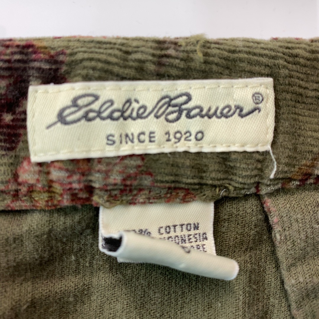 Eddie Bauer(エディーバウアー)のEddie Bauer レディース 花柄 コーデュロイ ロングスカート レディースのスカート(ロングスカート)の商品写真