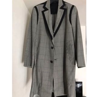 マルタンマルジェラ(Maison Martin Margiela)の【期間限定値下げ・未使用品】マルジェラ オーバーチェックコート MARGIELA(ステンカラーコート)