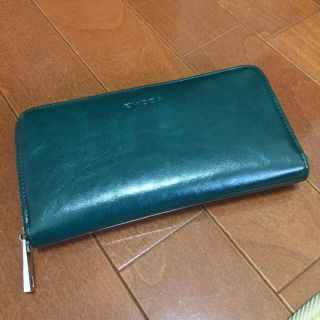 エモダ(EMODA)のEMODA 深緑色 長財布(財布)