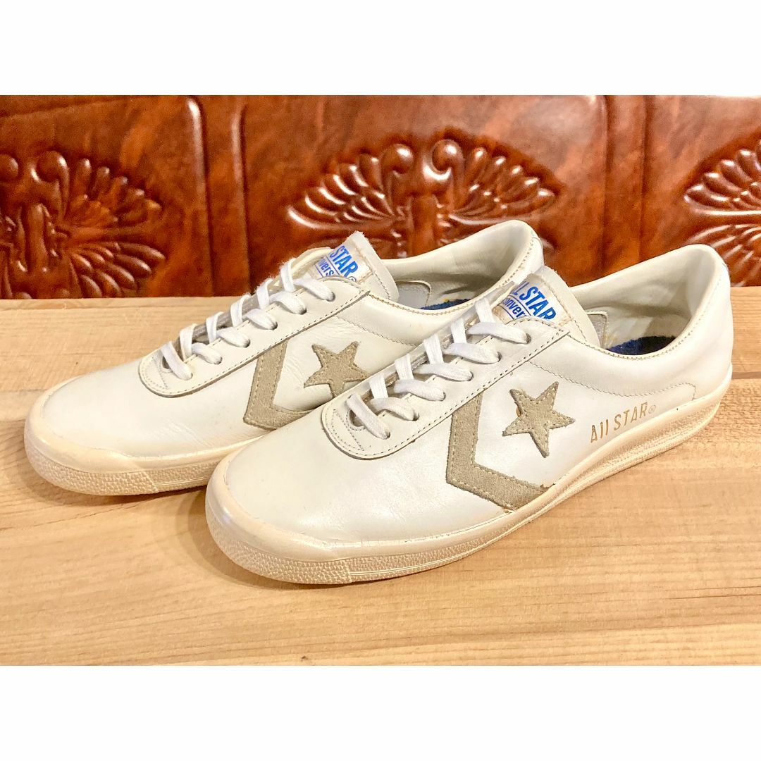 CONVERSE(コンバース)の★70s!希少レア!コンバース シェブロン レザー デッド ビンテージ 239★ レディースの靴/シューズ(スニーカー)の商品写真