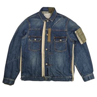 サカイ(sacai)のsacai サカイ 21-02509M Denim Blouson / BLUE(Gジャン/デニムジャケット)