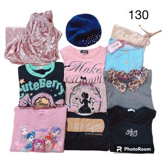 ジェニィ(JENNI)の早い者勝ち！女の子 130 トレーナー カーディガン 長袖Tシャツ まとめ売り(その他)