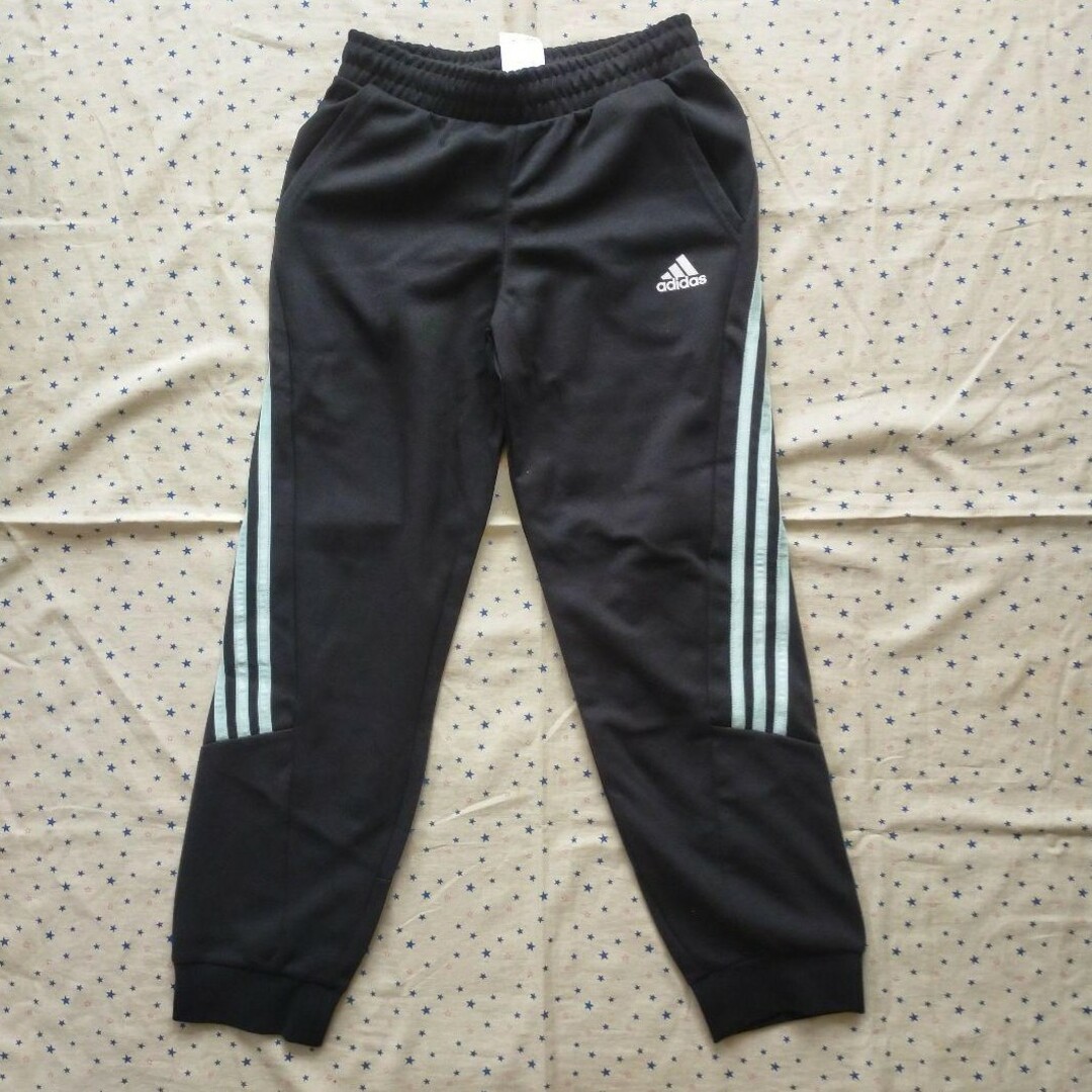 adidas(アディダス)のadidas アディダス スウェット ジャージ トレーニングパンツ(150) キッズ/ベビー/マタニティのキッズ服女の子用(90cm~)(パンツ/スパッツ)の商品写真