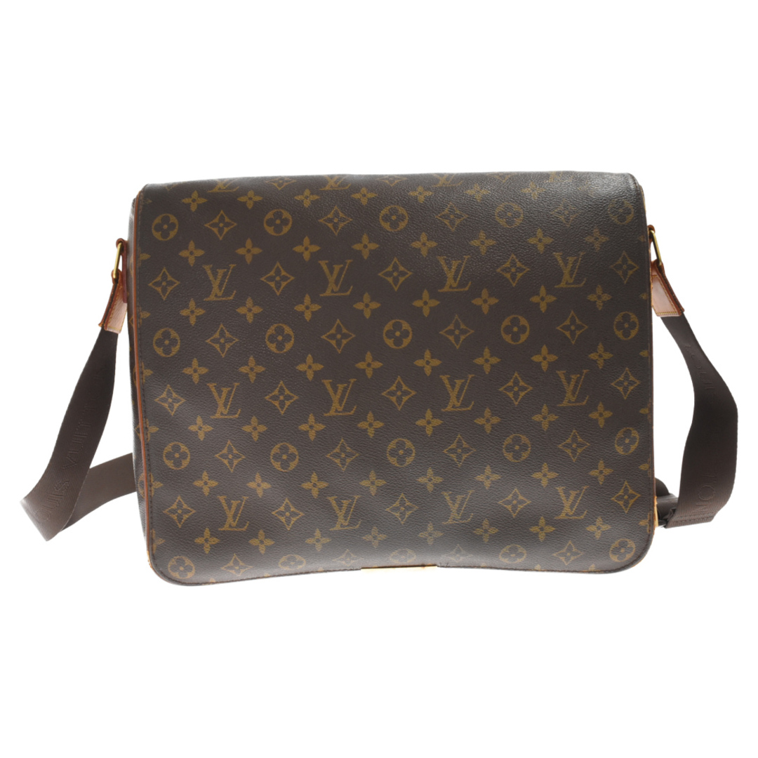 36センチマチLOUIS VUITTON ルイヴィトン モノグラム アベス キャンバス ショルダーメッセンジャーバッグ ブラウン M45257