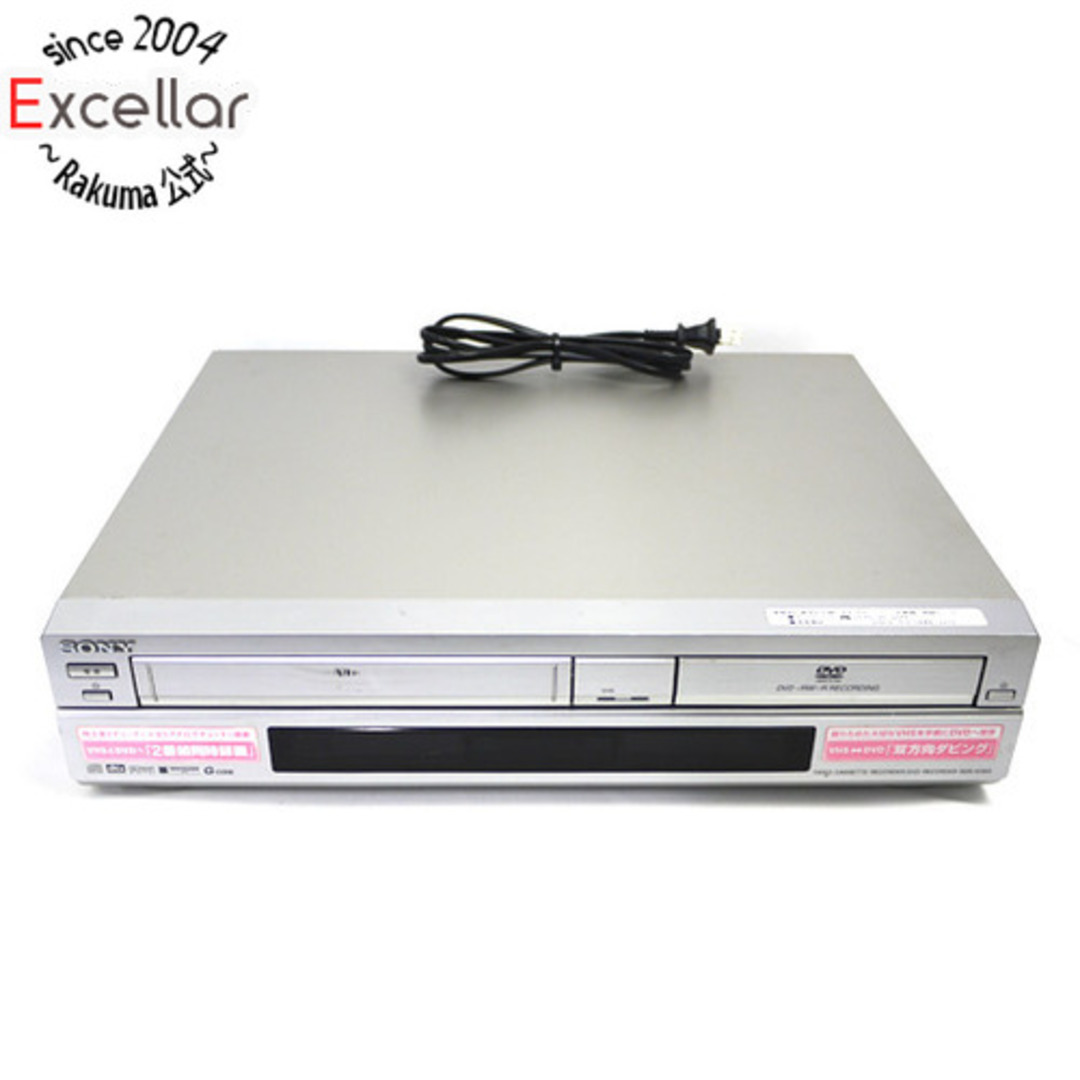 SONY スゴ録 RDR-VD60 2004年製 No2 狂わさ SONY スゴ録 RDR-VD60 2004年製 No2 狂わさ