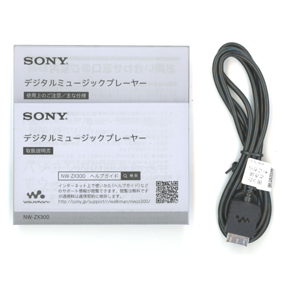 SONY - SONY ウォークマン ZXシリーズ NW-ZX300(S) シルバー/64GB 元箱