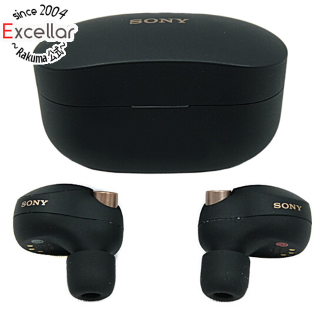 商品状態SONY　ワイヤレスノイズキャンセリングステレオヘッドセット　WF-1000XM4 (B)　ブラック