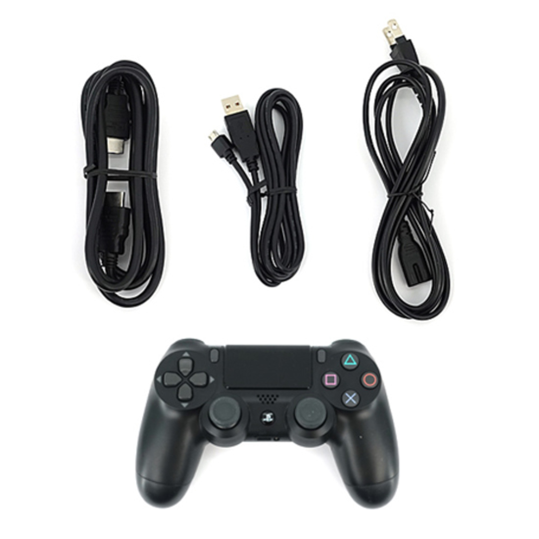 PlayStation4(プレイステーション4)のSONY　プレイステーション4 500GB ブラック　CUH-2000AB01 エンタメ/ホビーのゲームソフト/ゲーム機本体(家庭用ゲーム機本体)の商品写真