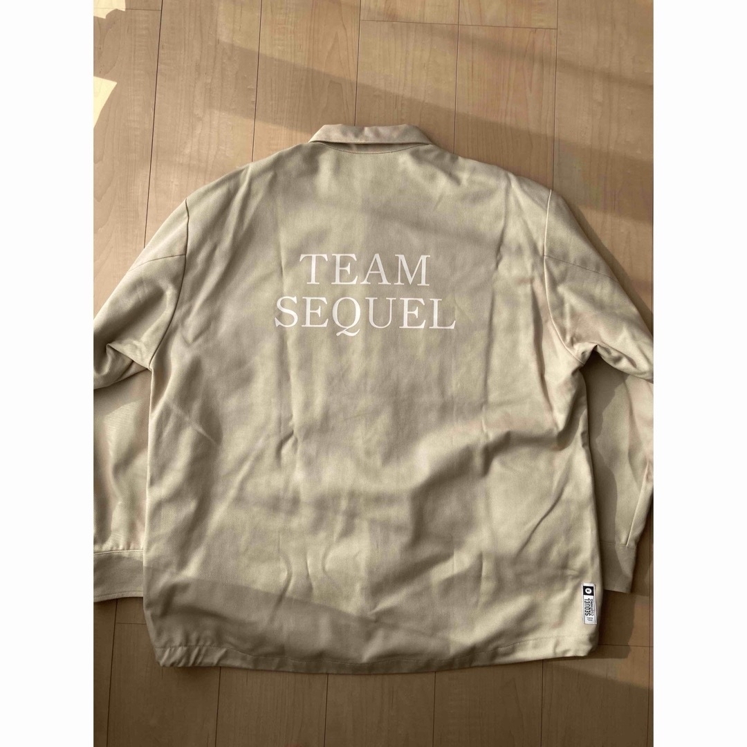 SEQUEL - SEQUEL FATIGUE JACKET BEIGE L fragmentの通販 by SEQUEL - SEQUEL FATIGUE JACKET BEIGE L fragmentの通販 by