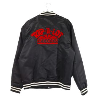 シュプリーム(Supreme)のSUPREME シュプリーム 17SS Rap-A-LotRecords Satin Club Jacket サテンクラブジャケット スタジャン ブラック(スタジャン)