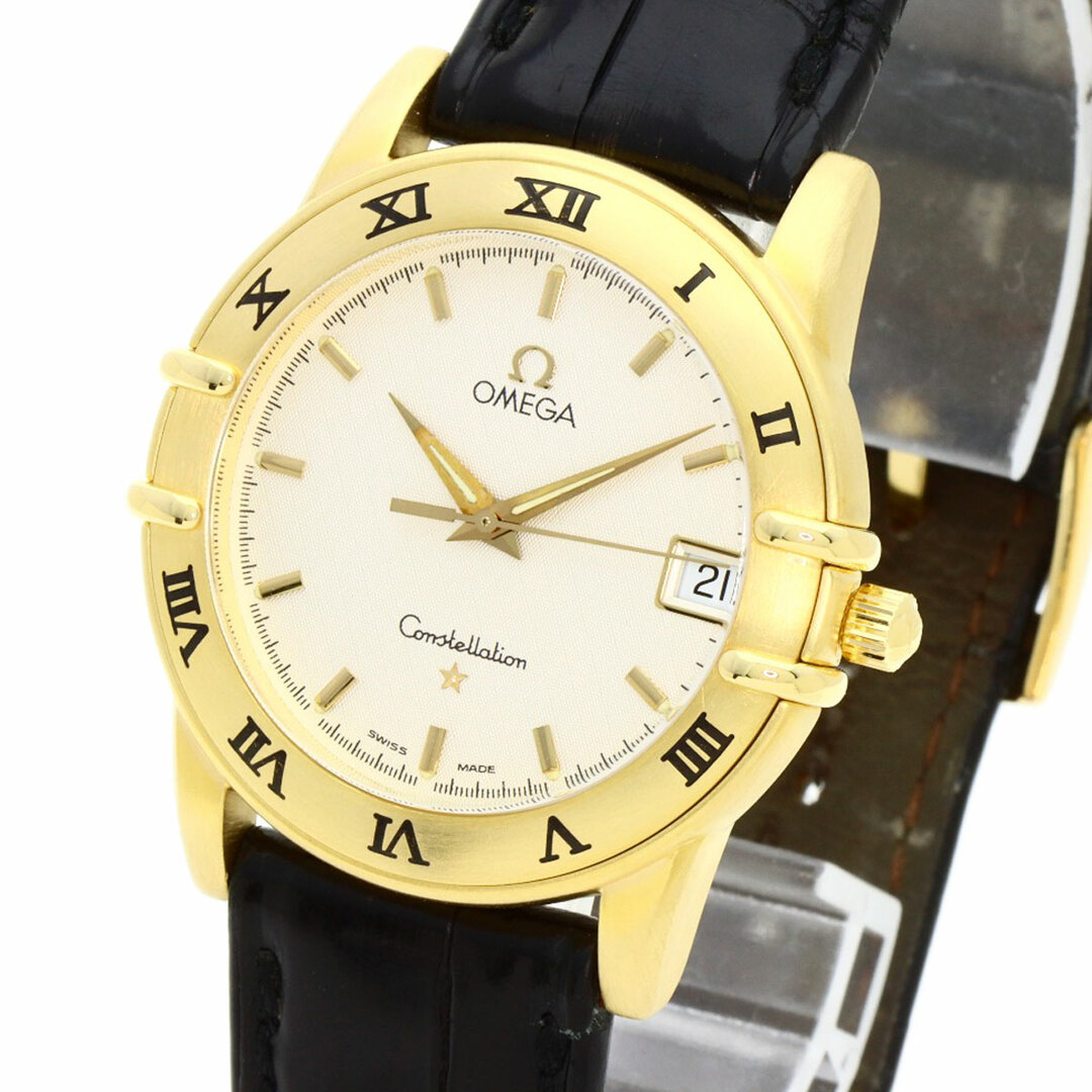 OMEGA(オメガ)のOMEGA 1612.10 コンステレーション 腕時計 K18YG 革 メンズ メンズの時計(腕時計(アナログ))の商品写真