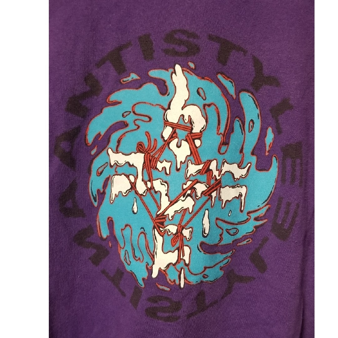 HEX ANTISTYLE(ヘックスアンチスタイル)のヘックスアンチスタイル Tシャツ Lサイズ 紫 メンズのトップス(Tシャツ/カットソー(半袖/袖なし))の商品写真
