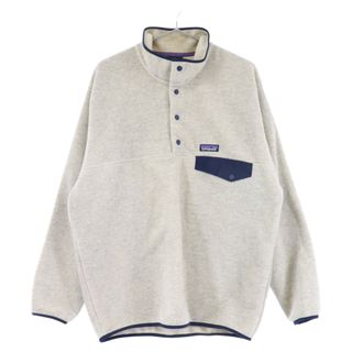 パタゴニア(patagonia)のPATAGONIA パタゴニア SYNCHILLA SNAP T PULLOVER シンチラスナップT フリーストレーナー STY25450FA22 グレー(パーカー)