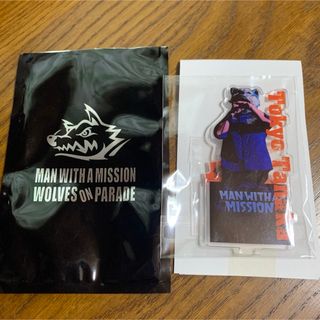 マンウィズアミッション(MAN WITH A MISSION)のマンウィズ　アクリルスタンド　アクスタ　トーキョータナカ　ライブバージョン(ミュージシャン)