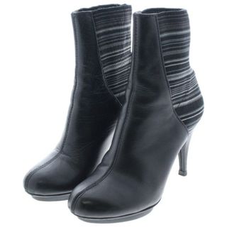 ユナイテッドヌード(UNITED NUDE)のUNITED NUDE ブーツ EU35(21.5cm位) 黒xグレー系等 【古着】【中古】(ブーツ)