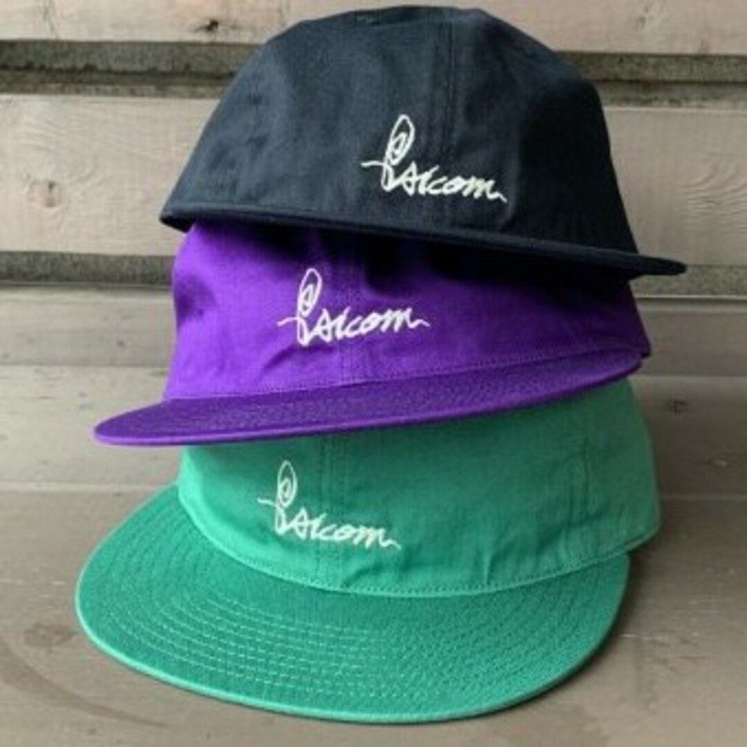 psicom LAME CAP BLACK、PURPLE2色セットワコマリア