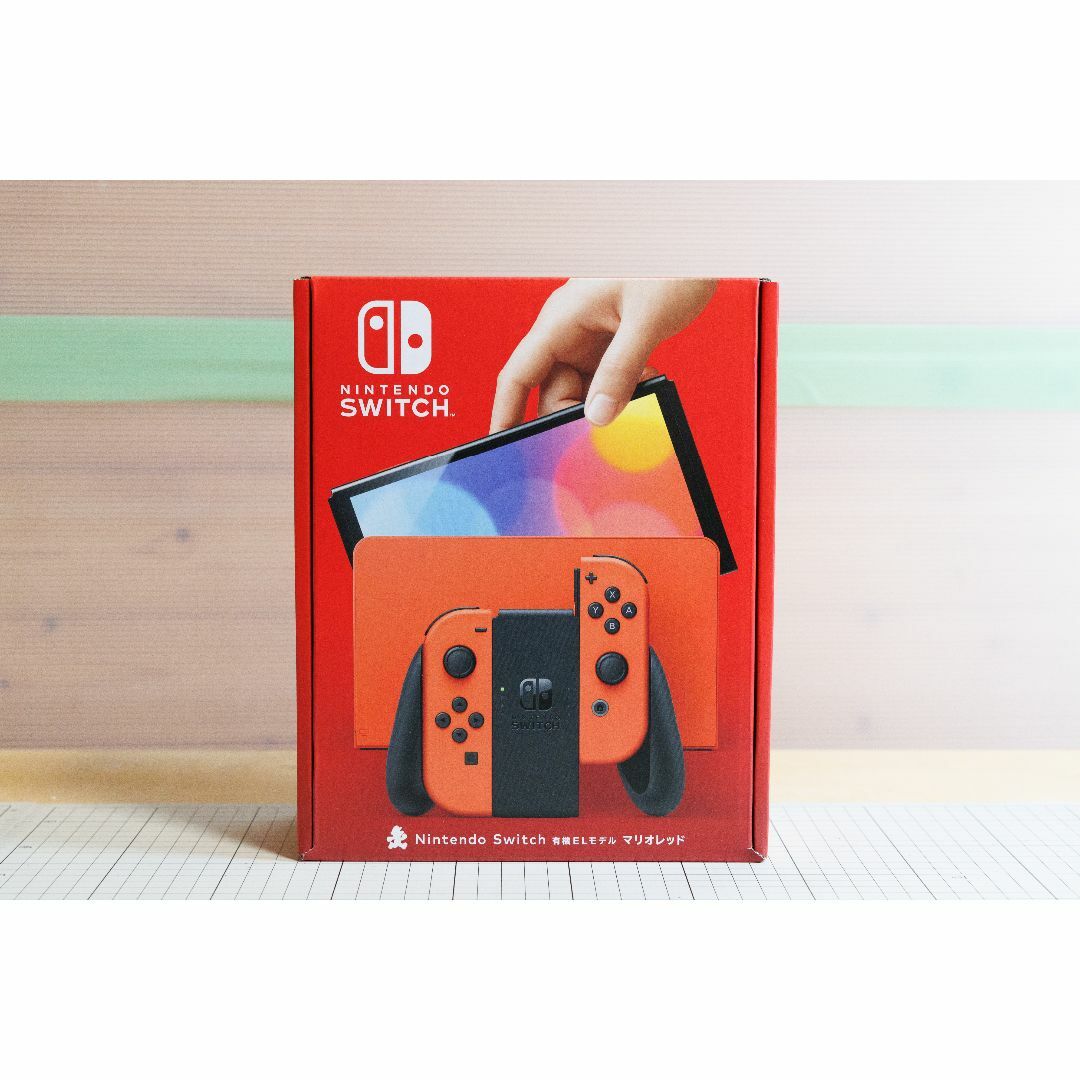 新品・未開封 Nintendo Switch 有機ELモデル マリオレッド本体