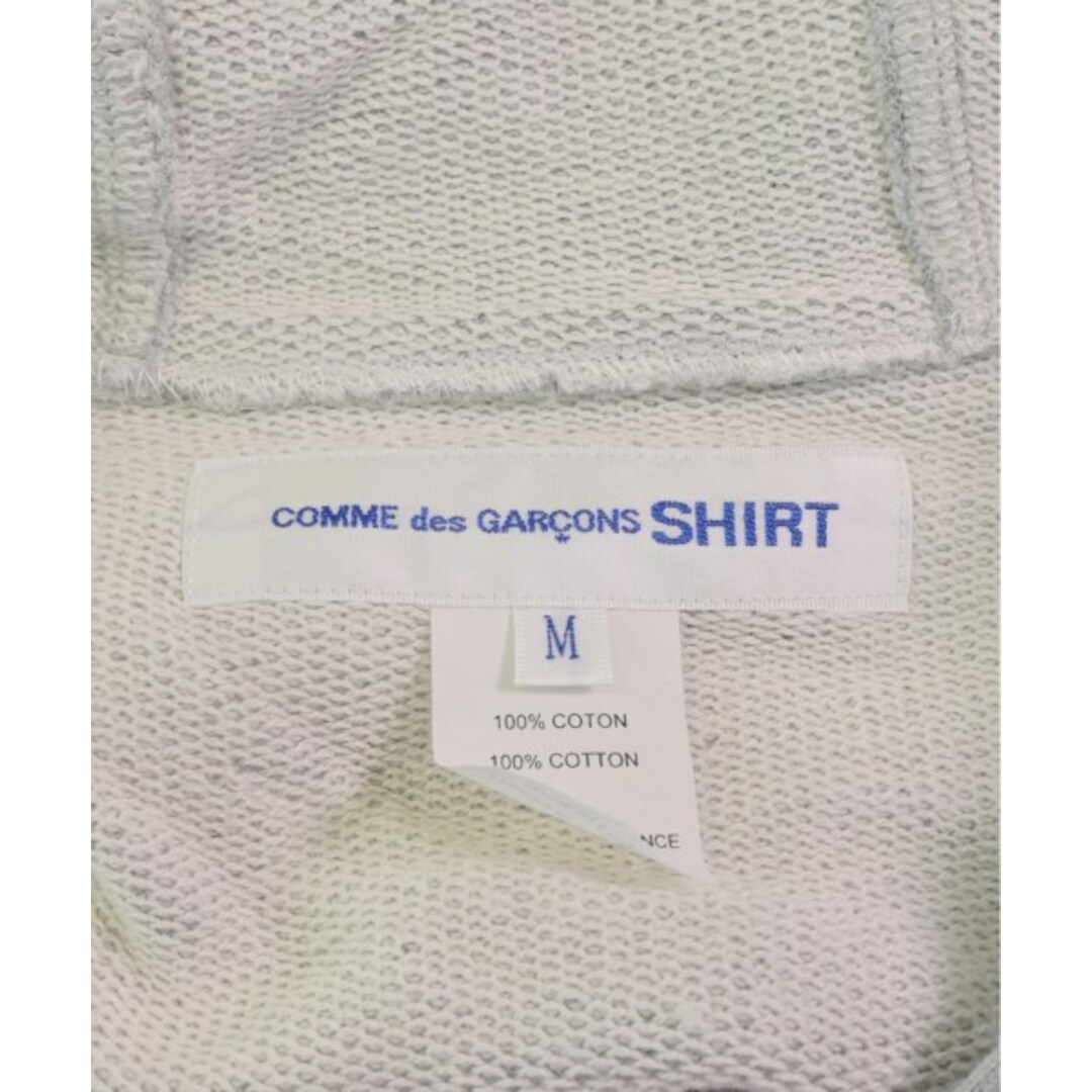 COMME des GARCONS SHIRT(コムデギャルソンシャツ)のCOMME des GARCONS SHIRT パーカー M ピンクxグレー 【古着】【中古】 メンズのトップス(パーカー)の商品写真