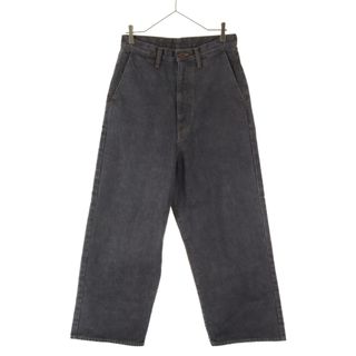 JOHNBuLL　新品タグ付　8分丈カットused加工デニムPANT　Mサイズ