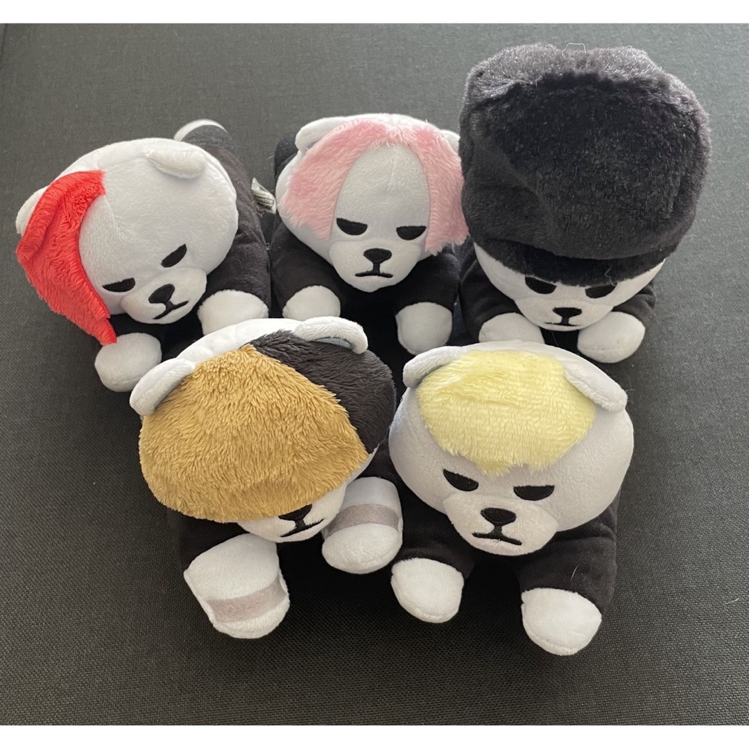 BIGBANG(ビッグバン)の BIGBANG KRUNK ぬいぐるみ　マスコット　寝そべりパスケース エンタメ/ホビーのタレントグッズ(ミュージシャン)の商品写真