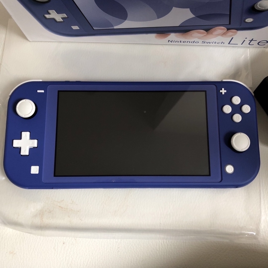 Nintendo Switch - Nintendo Switch LITE ブルー 美品新品に近いの通販 ...