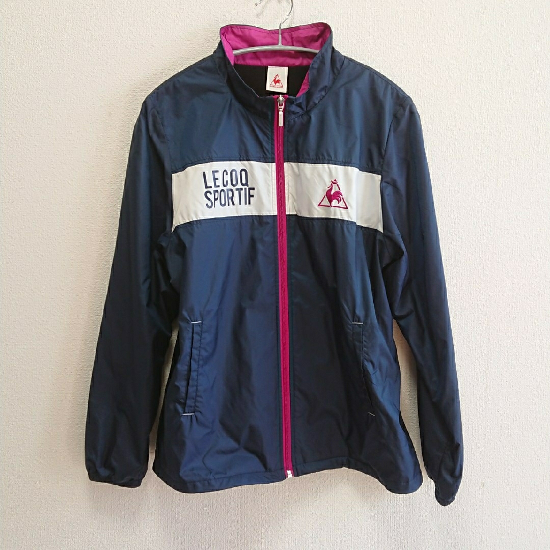 le coq sportif(ルコックスポルティフ)のルコック ナイロンジャケット レディース L レディースのジャケット/アウター(ナイロンジャケット)の商品写真