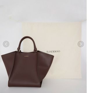 ランデブー(RANDEBOO)のRANDEBOO gabu bag　バッグ　ブラウン(ショルダーバッグ)