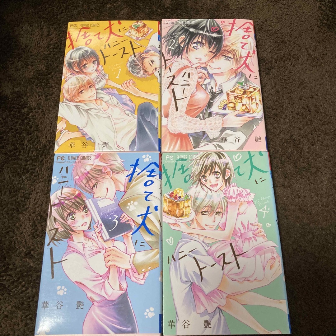 小学館(ショウガクカン)の捨て犬にハニートースト全4巻 エンタメ/ホビーの漫画(少女漫画)の商品写真