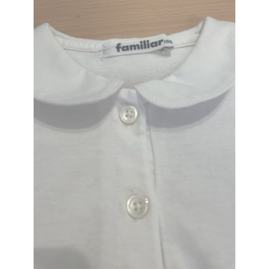 familiar(ファミリア)のファミリア　半袖ブラウス キッズ/ベビー/マタニティのキッズ服女の子用(90cm~)(ブラウス)の商品写真