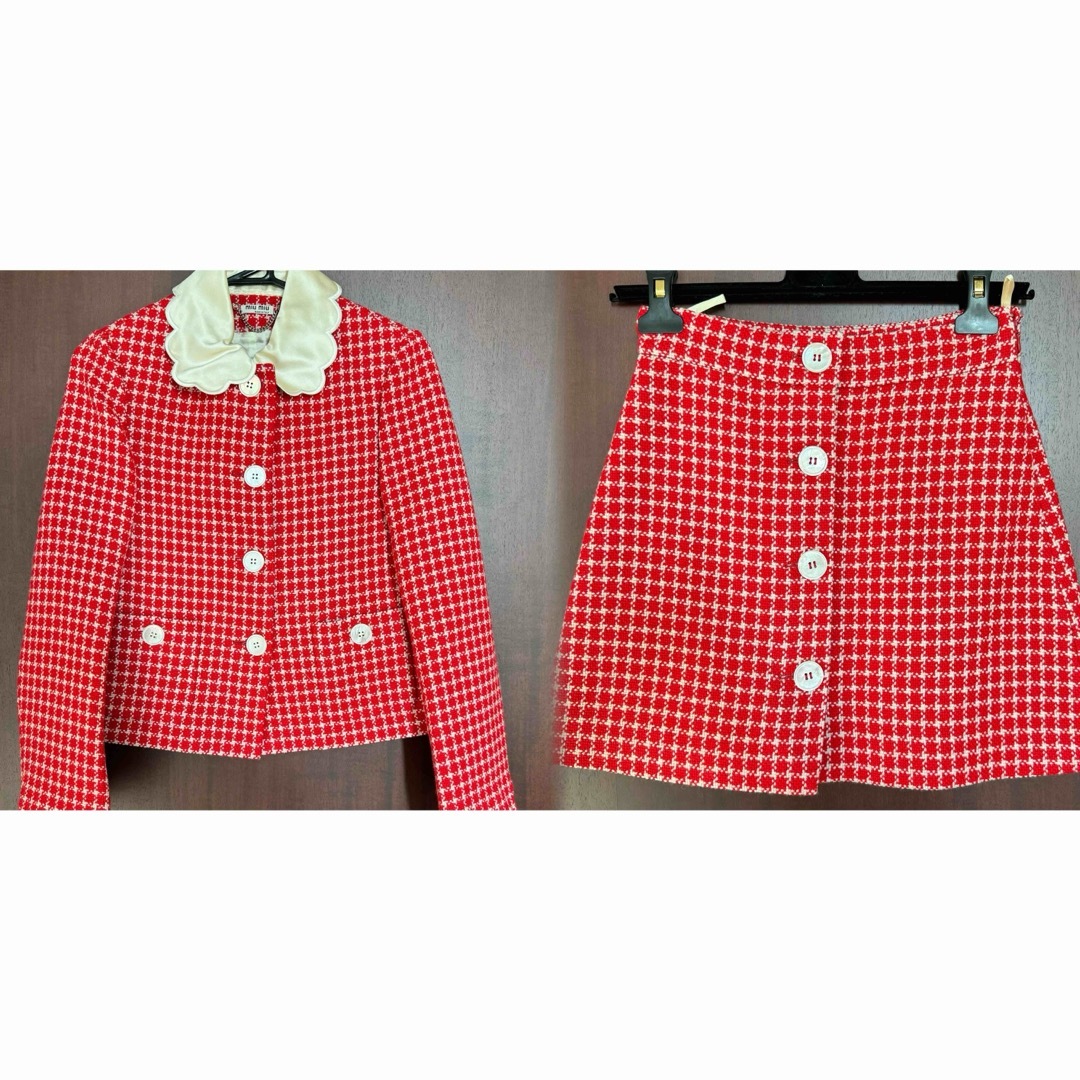 MIU MIU - 極美品 Miu Miu セットアップ 36の通販 by Chris(3/10 MIU MIU - 極美品 Miu Miu セットアップ 36の通販 by Chris(3/10