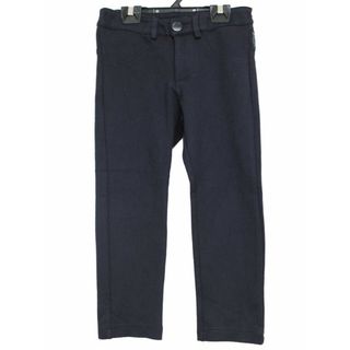 ジョルジオアルマーニ(Giorgio Armani)の【秋物 新入荷!】[アルマーニ ジュニア/Armani Junior]94cm ロングパンツ/長ズボン/レギンス 濃紺【中古】子供服 キッズ kids 女の子 秋冬 101132(パンツ/スパッツ)