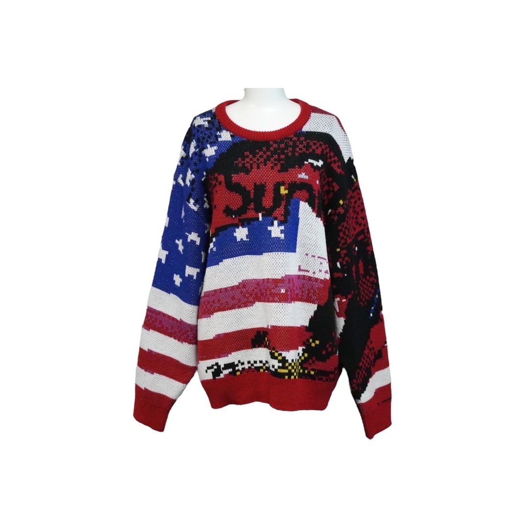 Supreme - Supreme シュプリーム 21SS デジタル フラッグ セーター