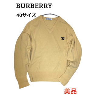 バーバリー(BURBERRY)のBurberrys Vネック ウール セーター ニット ホースロゴ バーバリー(ニット/セーター)