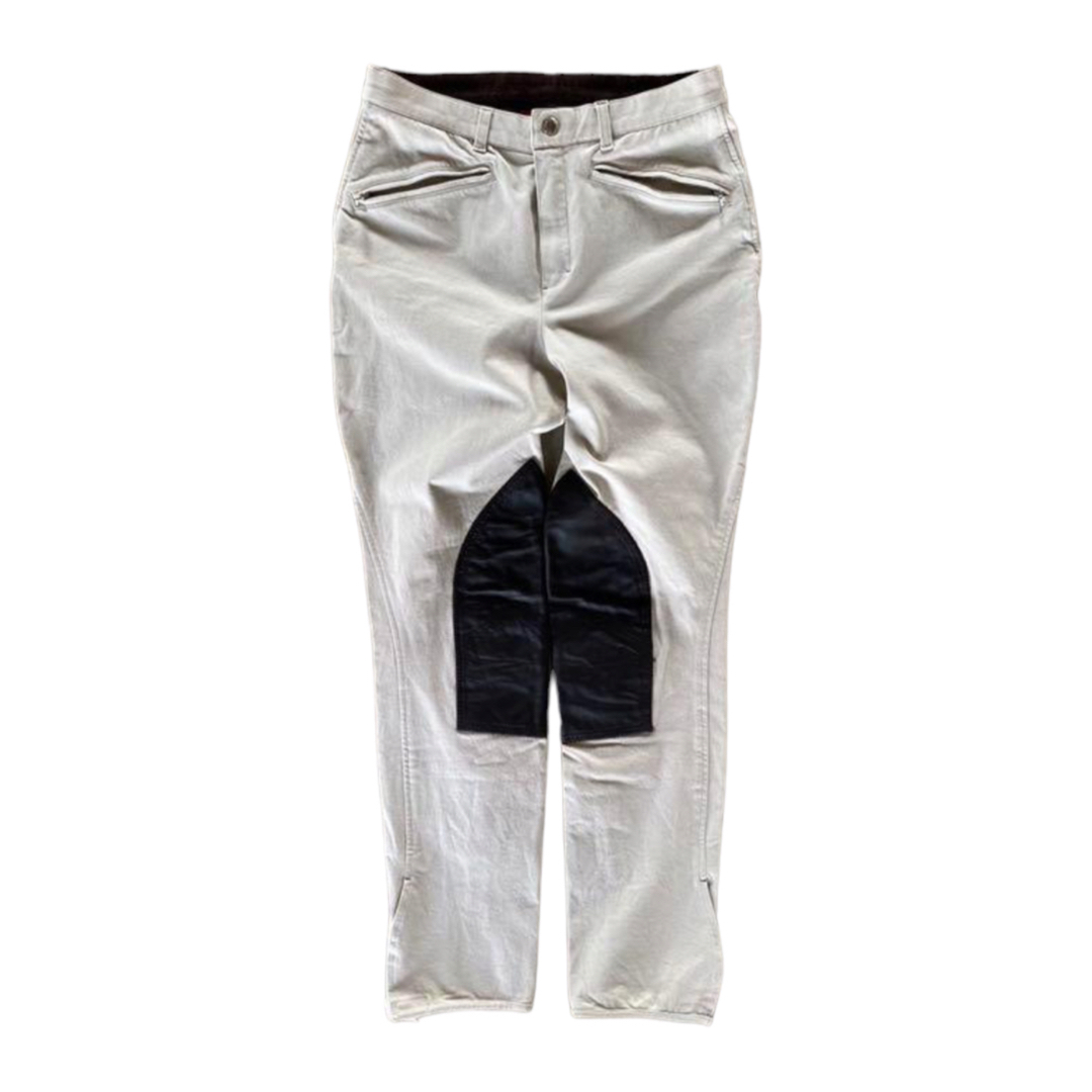 メンズPRADA Off-White Color Jodhpurs Pants