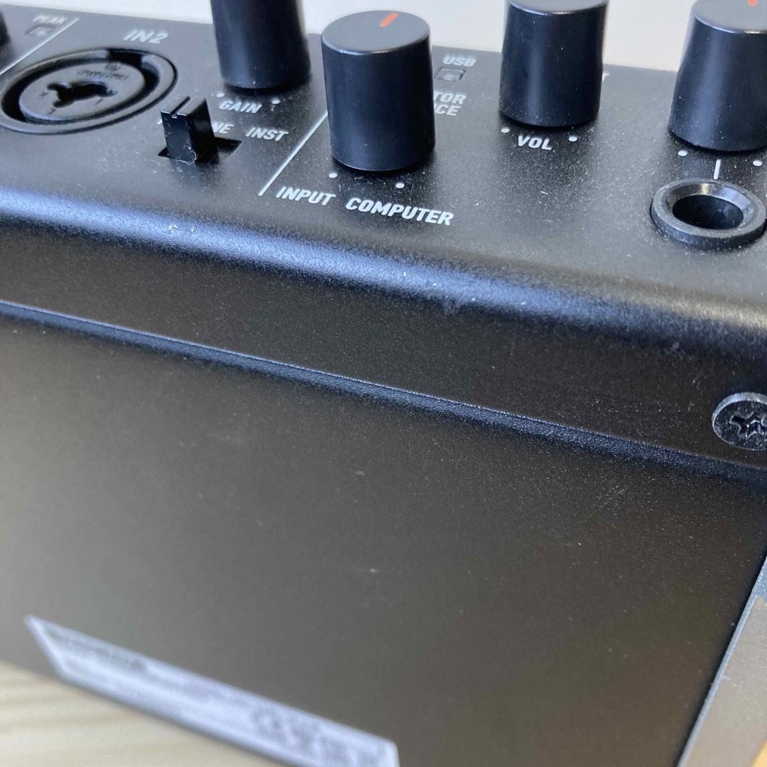 TASCAM US-2x2 オーディオインターフェース USBケーブル付き 楽器のDTM/DAW(オーディオインターフェイス)の商品写真