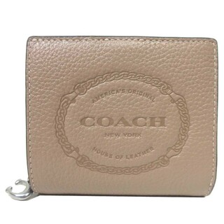 コーチ(COACH)のCOACH 二つ折財布 CM216 SV/TP(トープ)アウトレット レディース(財布)
