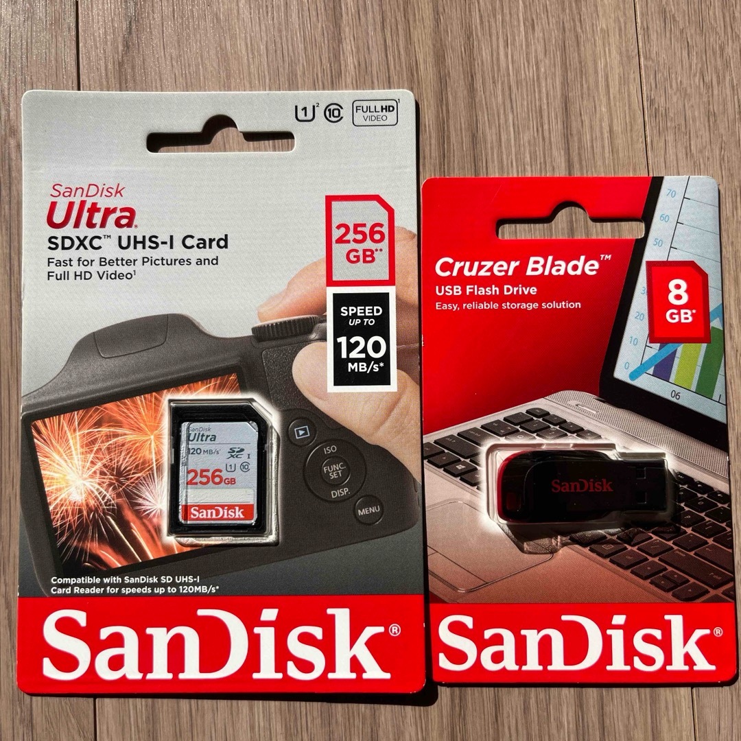 SanDisk(サンディスク)のSanDisk Ultra SDXCカード 256GB おまけに付 スマホ/家電/カメラのカメラ(その他)の商品写真