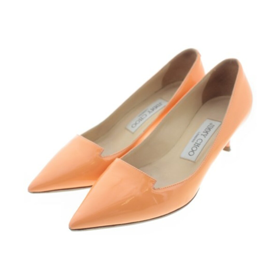 JIMMY CHOO(ジミーチュウ)のJIMMY CHOO パンプス EU34 1/2(21cm位) オレンジ系 【古着】【中古】 レディースの靴/シューズ(ハイヒール/パンプス)の商品写真