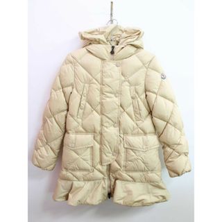 モンクレール(MONCLER)の【冬物 新入荷!】■モンクレール/Moncler■140cm ダウンコート ライトベージュ【中古】子供服 キッズ kids ジュニア 女の子 冬 611132(ジャケット/上着)