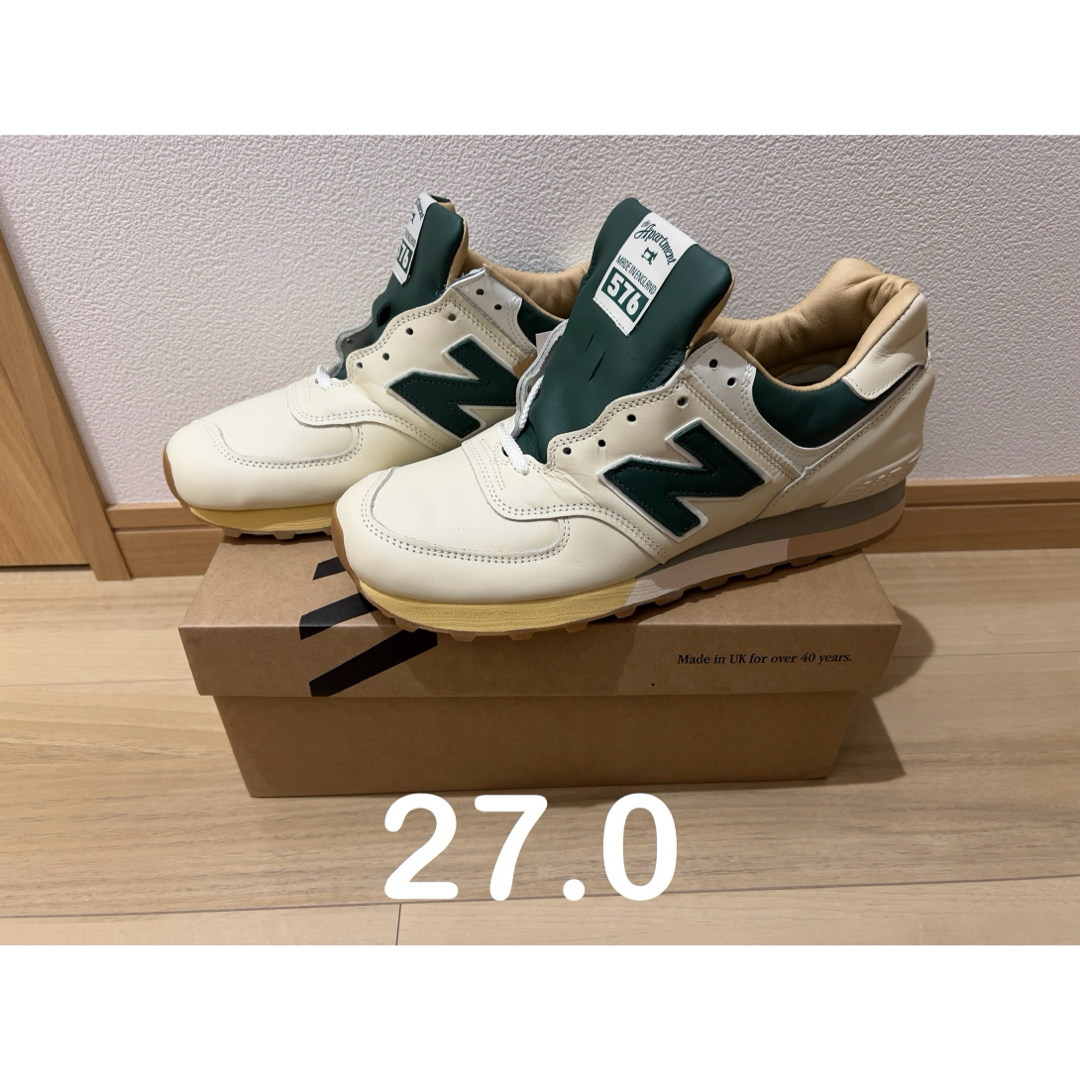 靴/シューズthe Apartment × New Balance UK576  27.0