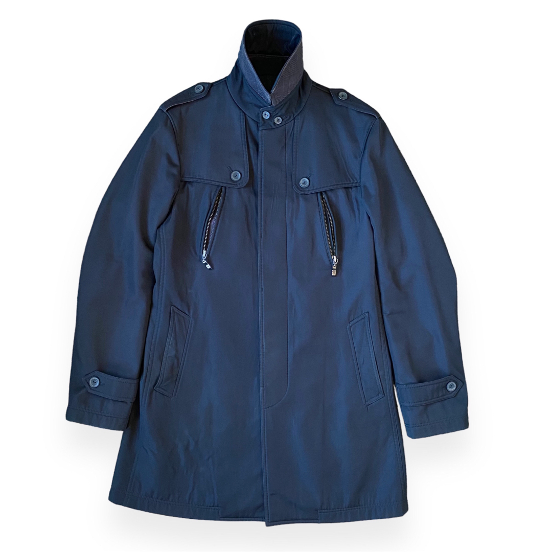 KATHARINE HAMNETT - 90s Katharine Hamnett London ハの字Zip Coatの+